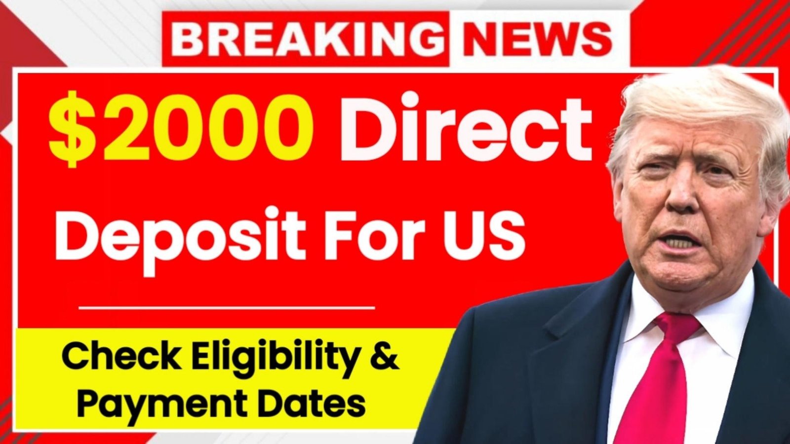 $2000 Direct Deposit Coming in September 2025 – Are You Eligible for This IRS Payment?
